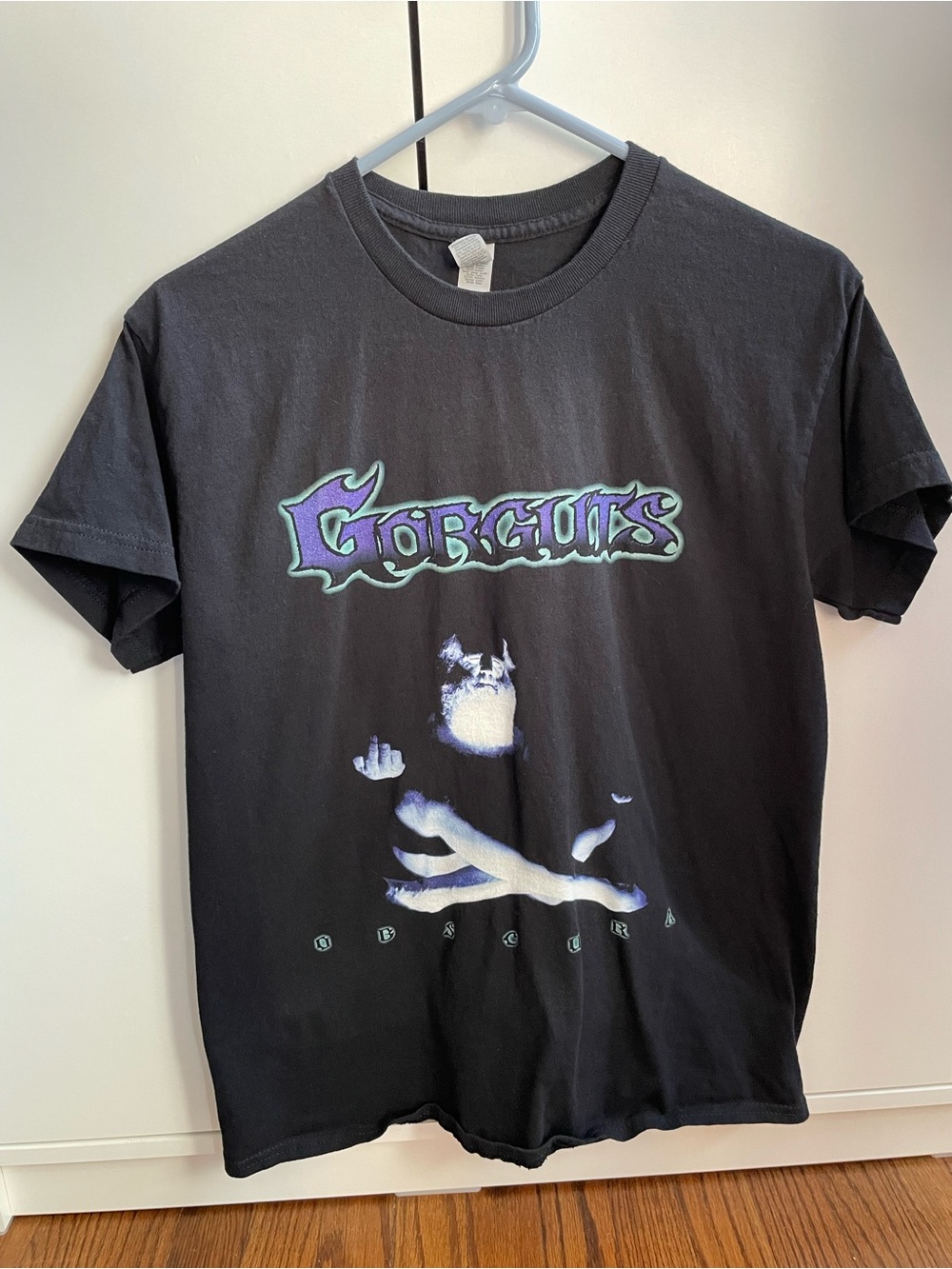 NWOT Gorguts - Obscura album medium black band tee